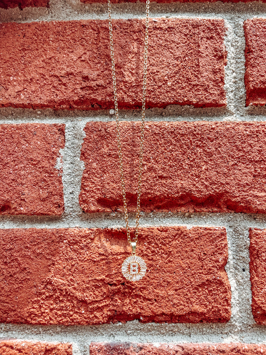 Initial Pendant Necklace