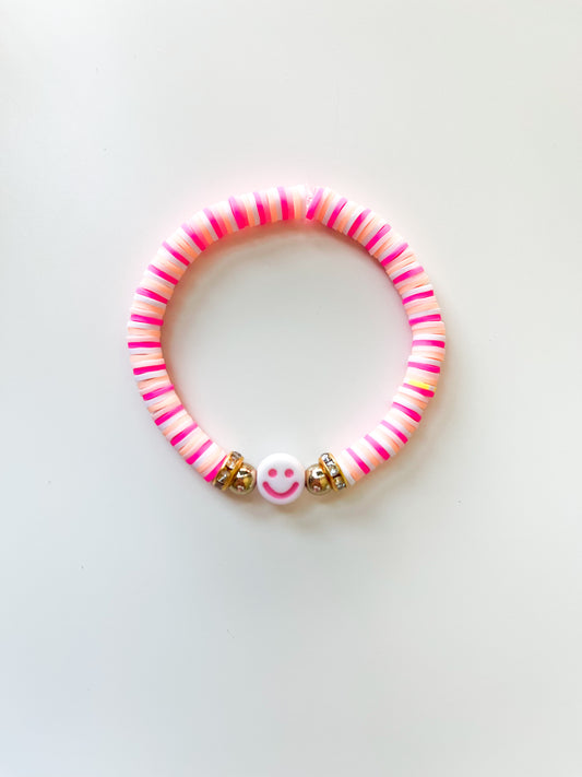 Smiley Heishi Bracelet