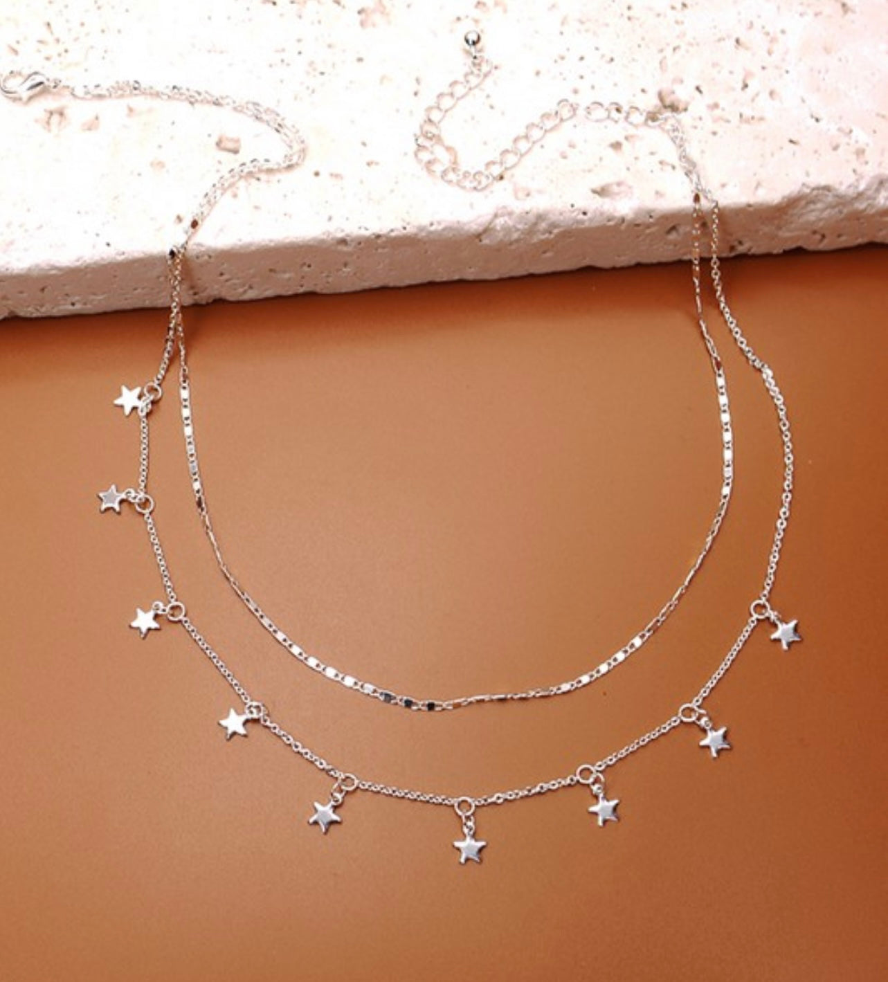 Layered Star Necklace