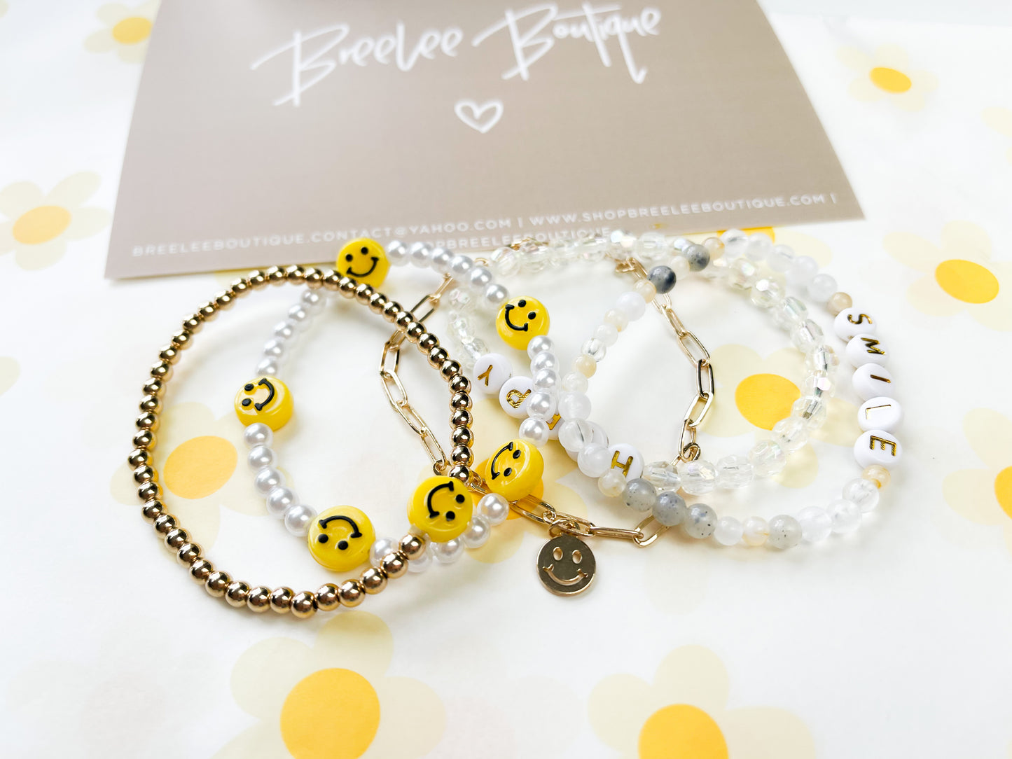 Smile Bracelet Set